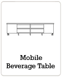 Mobile Beverage Table